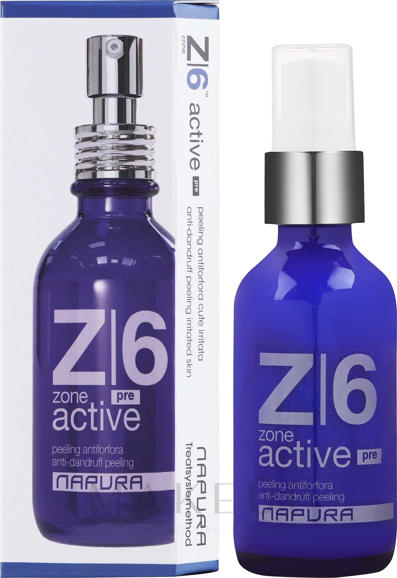 Peeling gegen Schuppen - Napura Z6 Zone Active Anti-Dandruff Peeling — Bild 50 ml