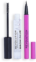 Makeup Revolution Eye & Brow Icons Gift Set - Set  — Bild N1