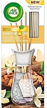 Raumerfrischer Sandelholz und warme Vanille - Air Wick Essential Oils Reed Diffuser Sandalwood & Warm Vanilla — Bild N1