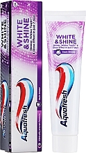 Düfte, Parfümerie und Kosmetik Aufhellende Zahnpasta White & Shine Whitening - Aquafresh White & Shine Whitening Toothpaste