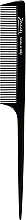 Düfte, Parfümerie und Kosmetik Stielkamm 21 cm schwarz - Janeke Professional Long Tail Comb