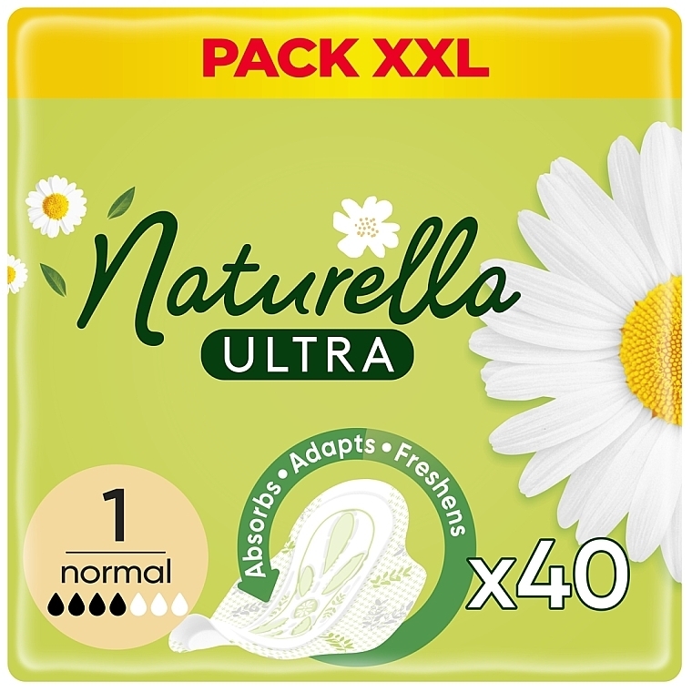 Damenbinden 40 Stk - Naturella Ultra Normal — Bild N1