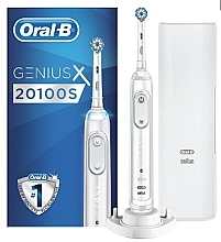 Elektrische Zahnbürste weiß - Oral-B Genius X 20100S White — Bild N1