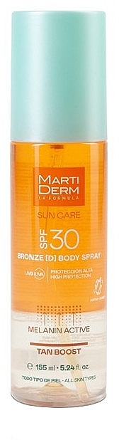 Körperspray - MartiDerm Sun Care Bronze (D) Spray SPF30 — Bild N1