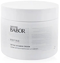 Reinigende und entgiftende Gesichtscreme - Babor Doctor Refine Detox Vitamin Cream — Bild N1