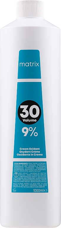 Creme-Oxidationsmittel 9% - Matrix Cream Developer 30 Vol. 9 %  — Foto N1