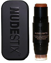 Bronzer-Stick - Nudestix Nudies Matte All Over Face Bronze Color — Bild N1