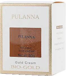 Gesichts- und Halscreme mit Goldpartikeln - Pulanna Bio-Gold Gold Cream — Bild N2