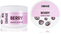 Peeling-Mousse für Hand und Körper mit Erdbeere - Courage Hands&Body Berry Peeling Mousse — Bild N3