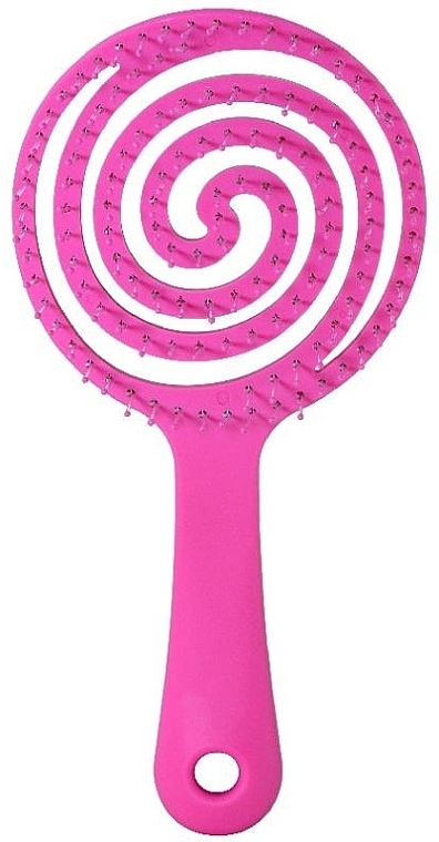 Haarbürste rosa rund - Inter-Vion Hair Brush Lollipop — Bild N1