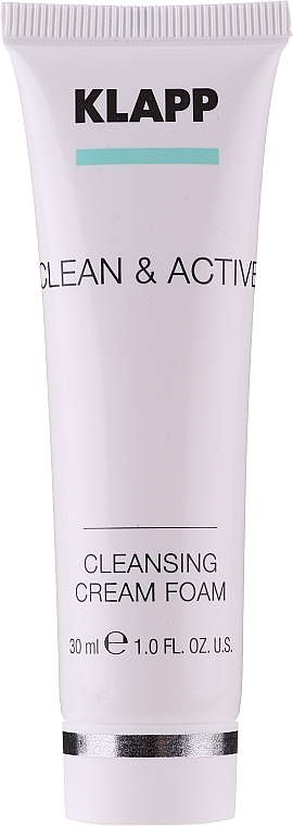 Reinigungscreme-Schaum - Klapp Clean & Active Cleansing Cream Foam — Bild N1