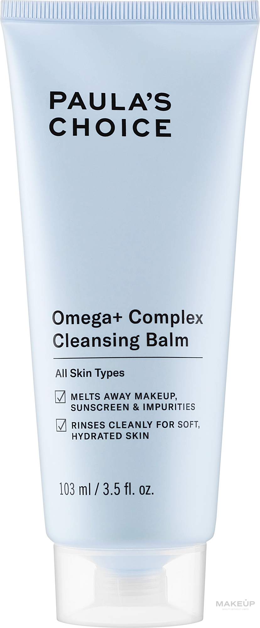 Reinigender Gesichtsbalsam mit Omega 3, 6 und 9 - Paula's Choice Omega + Complex Cleansing Balm  — Bild 103 ml