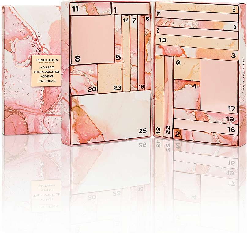 Kosmetik-Pflegeset Adventskalender 25-tlg. - Makeup Revolution You Are The Revolution Advent Calendar 2021 — Bild N3