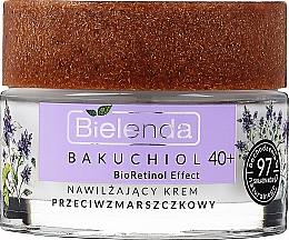 Feuchtigkeitsspendende Anti-Falten Gesichtscreme mit Bakuchiol, Ginkgo biloba und Rosenhydrolat 40+ - Bielenda Bakuchiol BioRetinol Effect 40+ — Bild N1