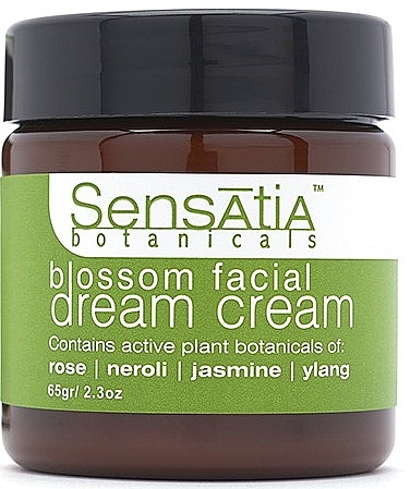 Nährende Gesichtscreme mit Kräutern - Sensatia Botanicals Blossom Facial Dream Cream  — Bild N2