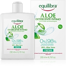 Düfte, Parfümerie und Kosmetik Erfrischendes Gel für die Intimhygiene mit Aloe Vera - Equilibra Aloe Fresh Cleanser For Personal Hygiene
