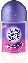 Düfte, Parfümerie und Kosmetik 5in1 Deo Roll-on Antitranspirant - Lady Speed Stick Pro 5 In 1 Deodorant