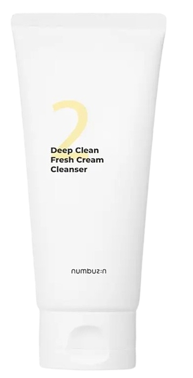 Feuchtigkeitsspendende Emulsion für das Gesicht - Numbuzin No.2 Deep Clean Fresh Cream Cleanser — Bild N1