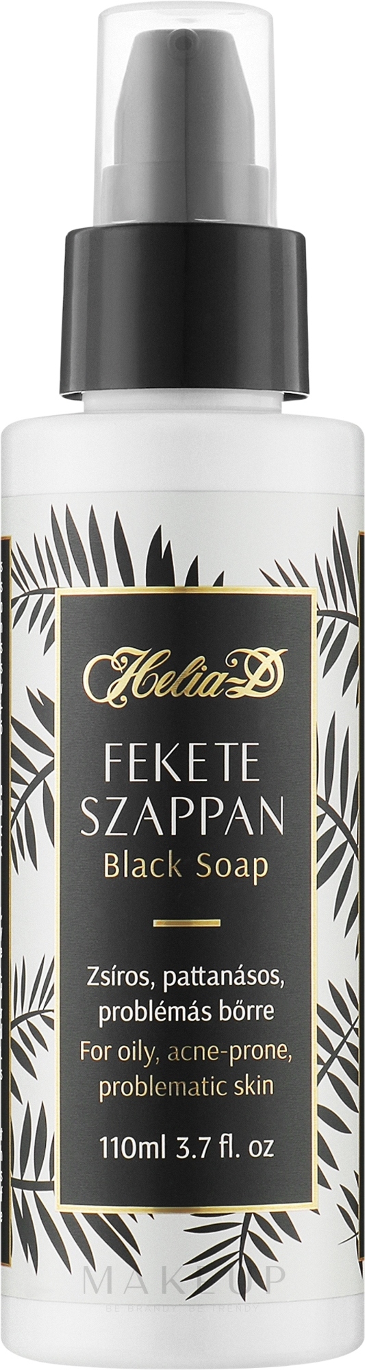 Schwarze Seife für Problemhaut - Helia-D Cleansing Black Soap — Bild 110 ml