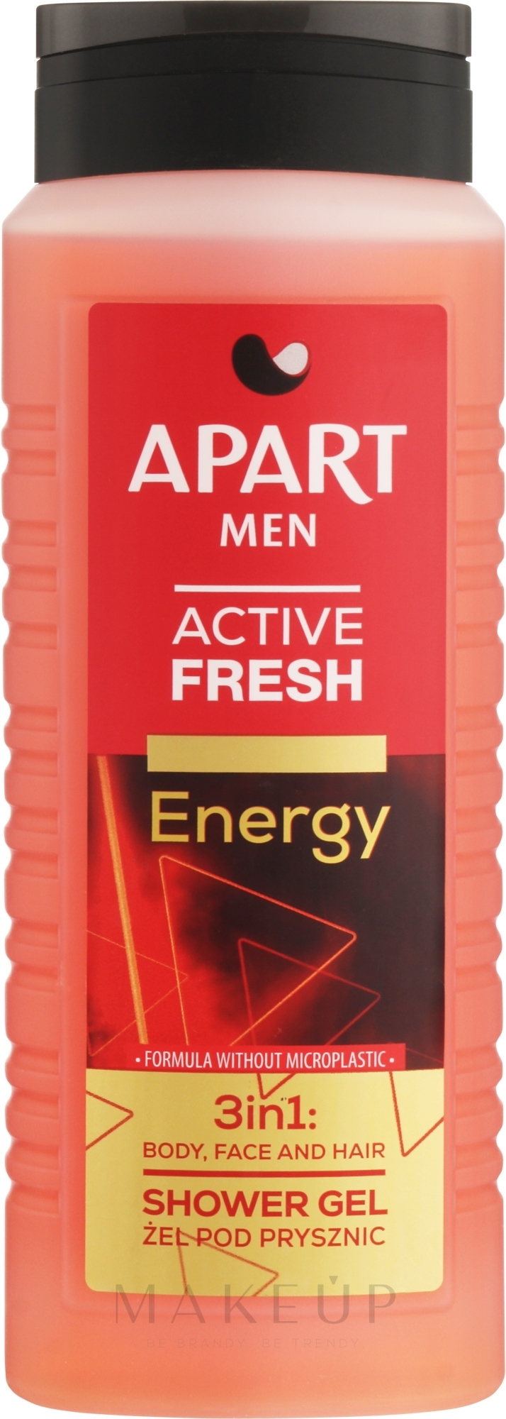 3in1 Duschgel - Apart Natural Men Active Fresh Energy Shower Gel  — Bild 500 ml