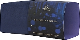 Körperpflegeset - Aromatherapy Associates De-Stress And Calm Gift Set (Kosmetiktasche 1 St. + Bade- und Duschöl 55ml + Körperöl 100ml + Körpergel 150ml) — Bild N3