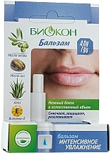 Feuchtigkeitsspedender Lippenbalsam mit Olivenöl, Sheabutter und Aloe Vera - Biokon — Foto N2