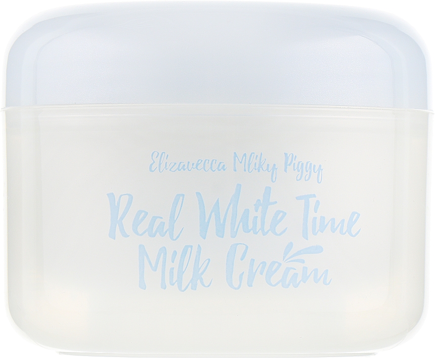 Aufhellende Gesichtscreme - Elizavecca Milky Piggy Real White Time Milk Cream — Bild N2