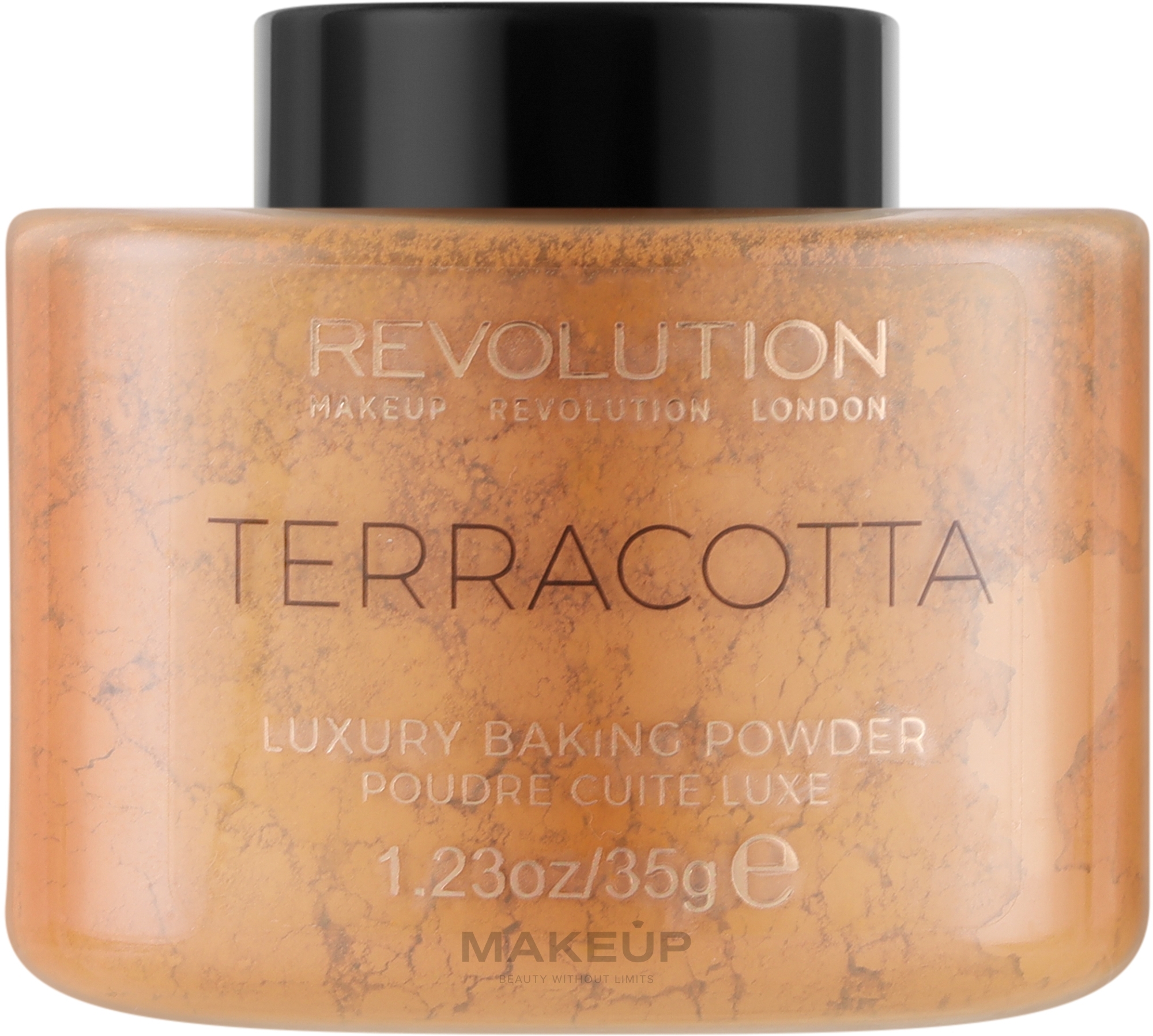 Gebackener Gesichtspuder - Makeup Revolution Terracotta Luxury Baking Powder — Bild 35 g