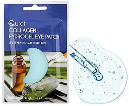 Düfte, Parfümerie und Kosmetik Hydrogel-Augenpatches mit Kollagen - Quret Collagen Hydrogel Eye Patch