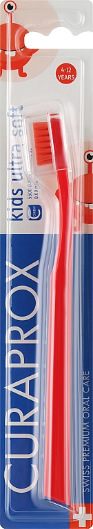 Zahnbürste für Kinder CS Kids Ultra Soft rot - Curaprox — Bild N1
