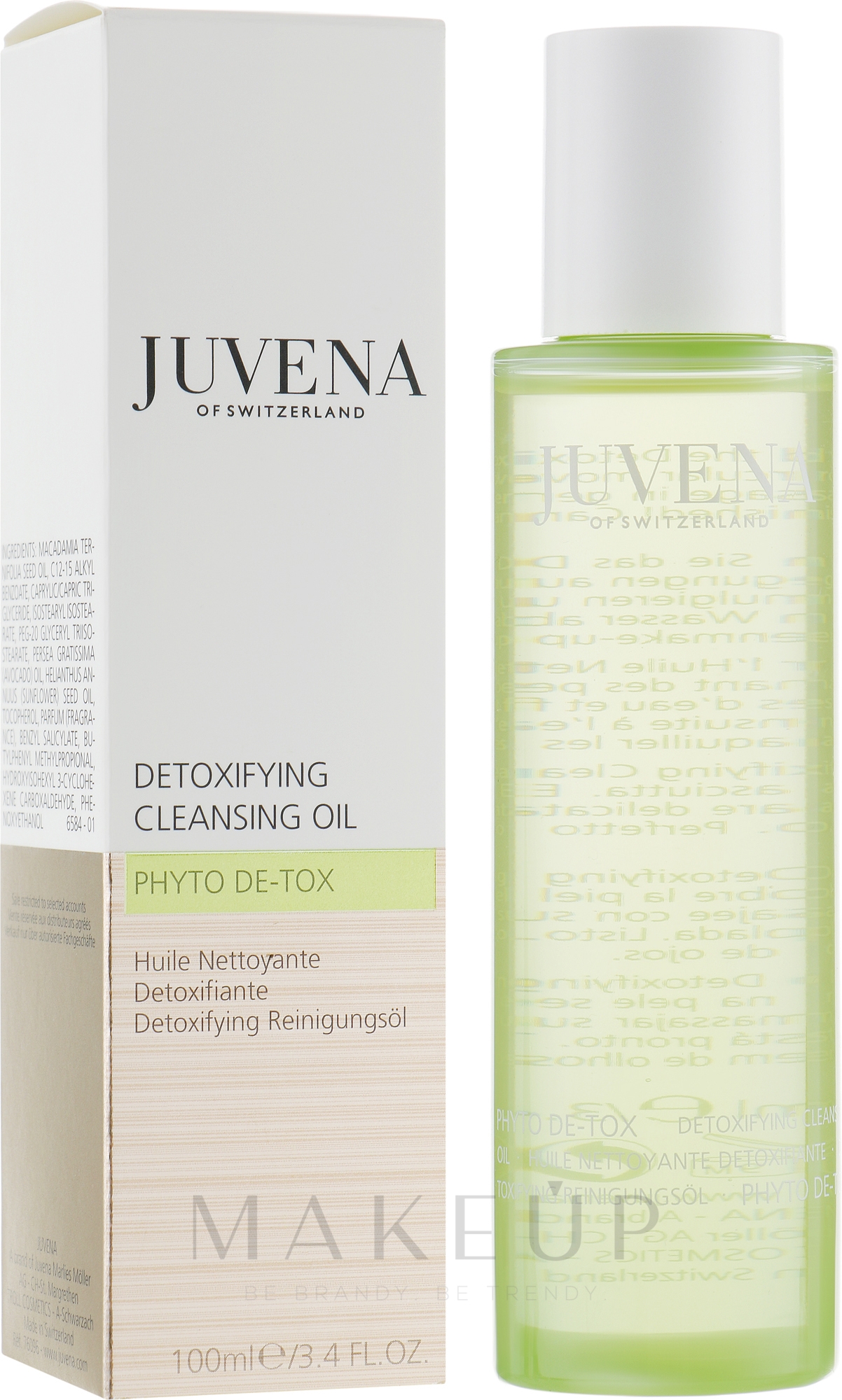 Gesichtsreinigungsöl - Juvena Phyto De-Tox Cleansing Oil — Bild 100 ml