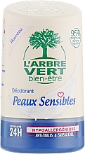 Düfte, Parfümerie und Kosmetik Deodorant für empfindliche Haut - L'Arbre Vert Sensitive Deodorant