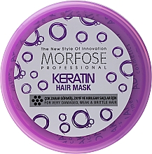 Düfte, Parfümerie und Kosmetik Maske für sehr geschädigtes, schwaches und sprödes Haar mit Keratin - Morfose Buble Keratin Hair Mask