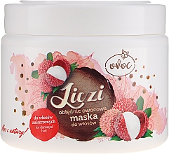 Düfte, Parfümerie und Kosmetik Haarmaske mit Extrakt aus Litschi, Mango und Sheabutter - Ovoc Liczi Mask