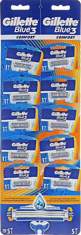 Einwegrasierer 10 St. - Gillette Blue 3 Comfort — Bild N1
