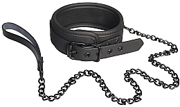 Halsband mit Leine  - Dream Toys Blaze Collar And Leash Black — Bild N2