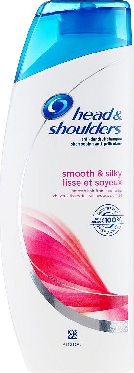 Glättendes Shampoo für Haar und Kopfhaut - Head & Shoulders Smooth & Silky Shampoo 