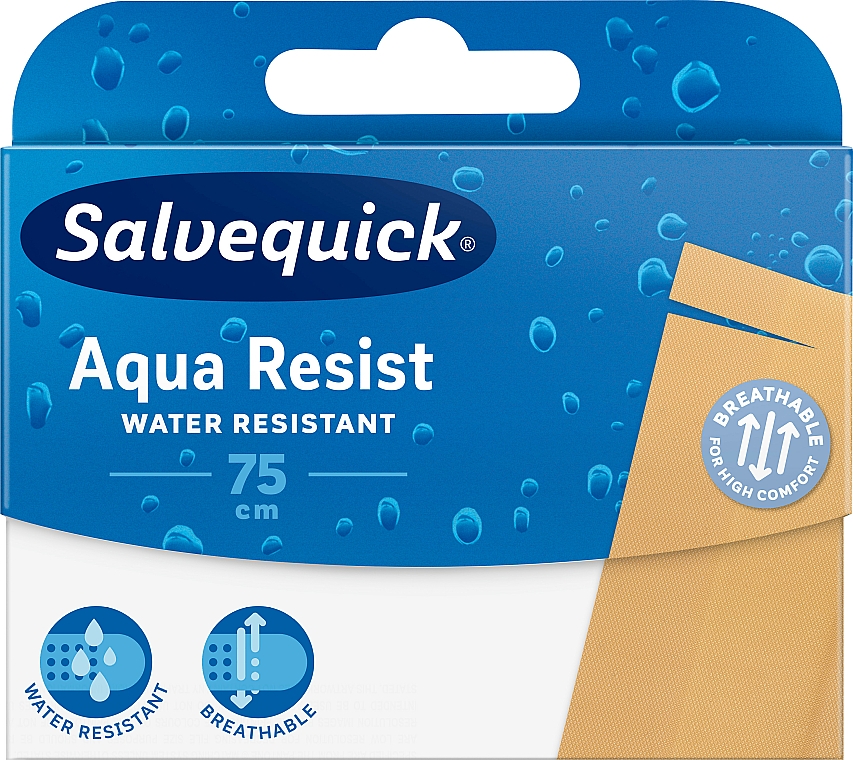 Wasserfeste Pflaster 75 cm - Salvequick Aqua Resist — Bild N1
