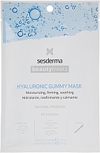 Düfte, Parfümerie und Kosmetik Feuchtigkeitsspendende straffende und beruhigende Alginat-Gesichtsmaske mit Hyaluronsäure - SesDerma Laboratories Beauty Treats Hyaluronic Gummy Mask