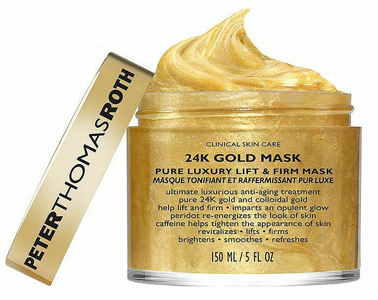 Anti-Aging Gesichtsmaske mit Gold - Peter Thomas Roth 24k Gold Mask Pure Luxury Lift & Firm — Bild N1