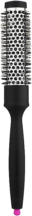Haarbürste - Acca Kappa Tourmaline comfort grip black (38/25 mm)  — Bild N1