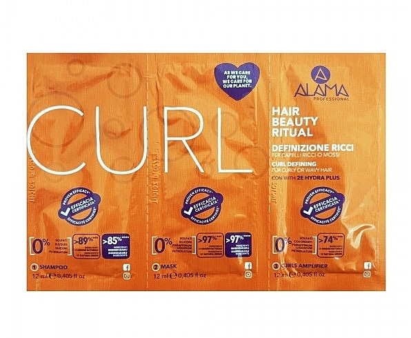 Set - Alama Curl (shm/12ml + h/mask/12ml + h/fluid/12ml) — Bild N1