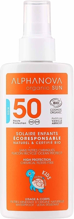 Sonnenschutzspray für Kinder SPF 50 - Alphanova Sun Kids SPF 50+ — Bild N1