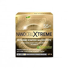 Düfte, Parfümerie und Kosmetik Verjüngende Tagescreme mit Hyaluronsäure und Vitamin E 55+ - Bielenda Nano Cell Xtreme 55+