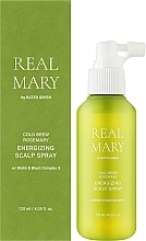 Energiespendendes Kopfhautspray mit kaltgepresstem Bio Rosmarinsaft - Rated Green Real Mary Energizing Scalp Spray — Bild N2