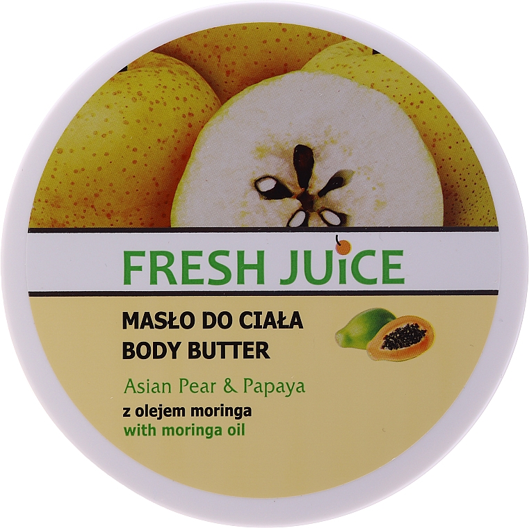 Creme-Butter für die Körper mit Birne und Papaya - Fresh Juice Asian Pear & Papaya — Bild N1