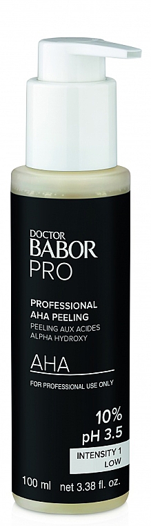 AHA-Peeling mit Fruchtsäuren 10% pH 3.5 - Doctor Babor Pro Professional AHA Peeling 10% pH 3.5 Intensity 1 Low — Bild N1