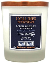 Düfte, Parfümerie und Kosmetik Duftkerze Lavendel - Collines de Provence White Tea Candles