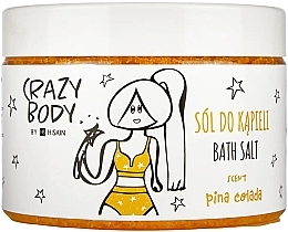 Düfte, Parfümerie und Kosmetik Badesalz Pina Colada - HiSkin Crazy Body Pina Colada