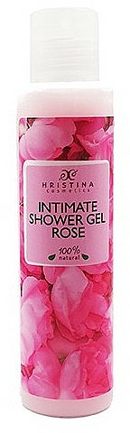 Intimpflegegel mit bulgarischer Rose - Hristina Cosmetics Intimate Shower Gel With Bulgarian Rose — Bild N1